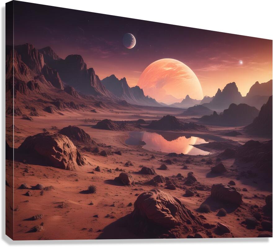Cosmic Realms 26 Canvas Print