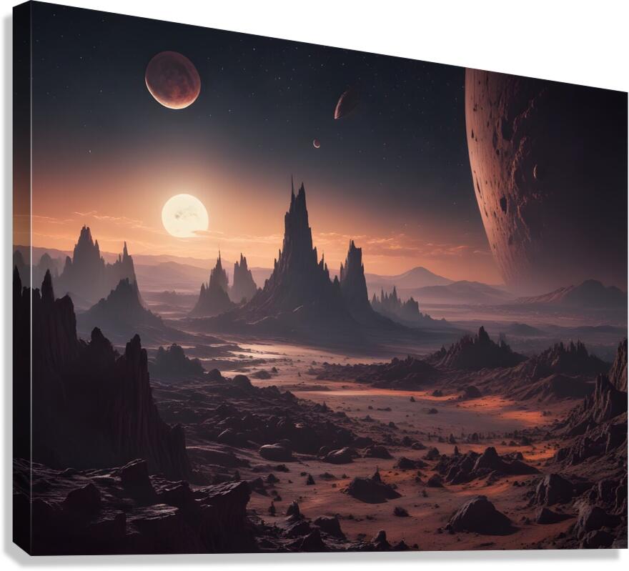 Cosmic Realms 15 Canvas Print