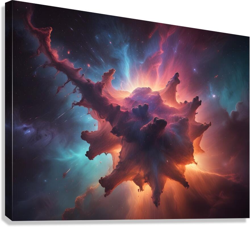 Cosmic Realms 48 Canvas Print