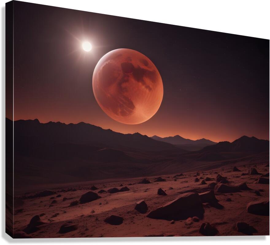 Cosmic Realms 1 Canvas Print