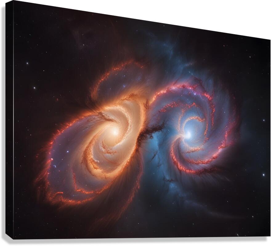 Cosmic Realms 9 Canvas Print