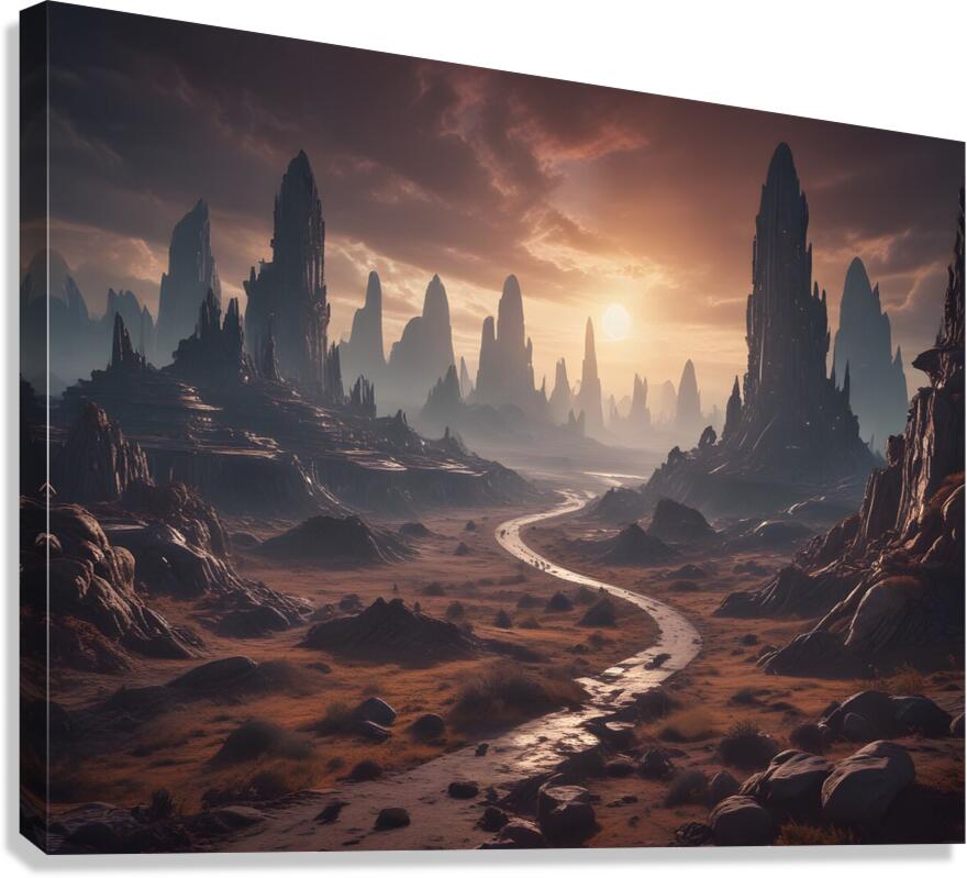 Cosmic Realms 25 Canvas Print