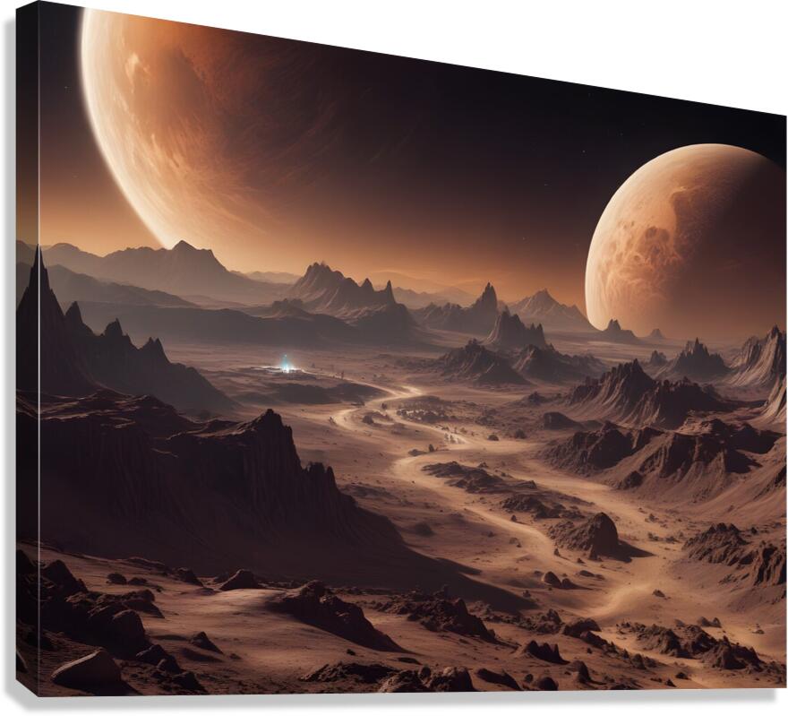 Cosmic Realms 36 Canvas Print