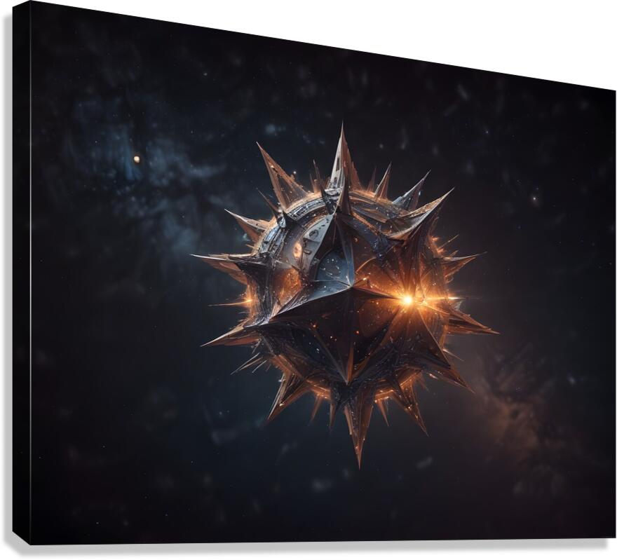 Cosmic Realms 9 Canvas Print