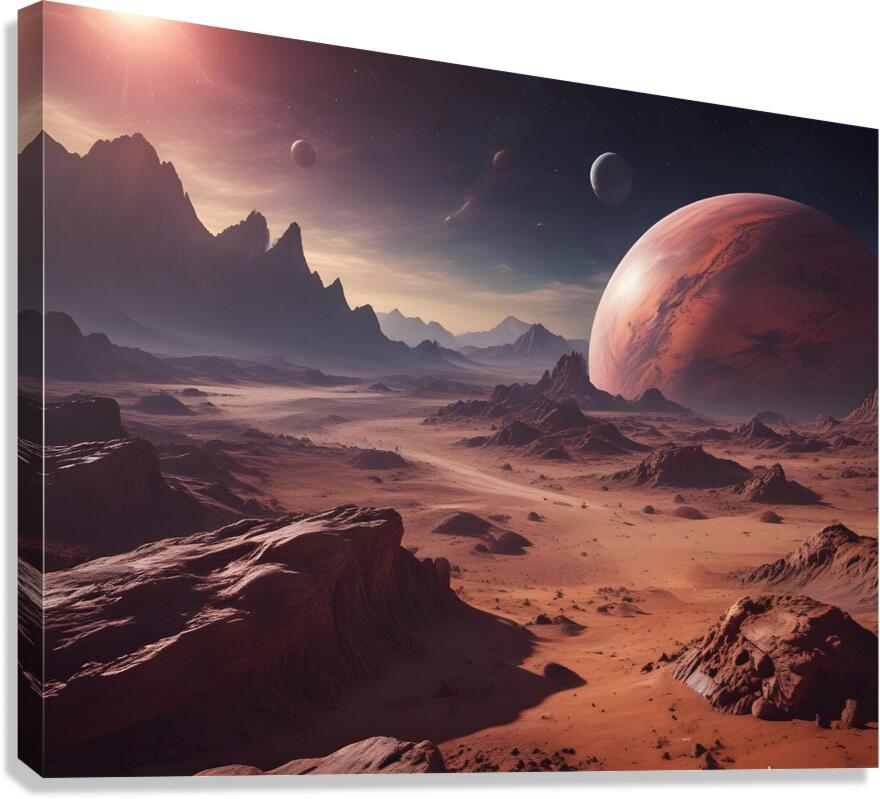 Cosmic Realms 15 Canvas Print