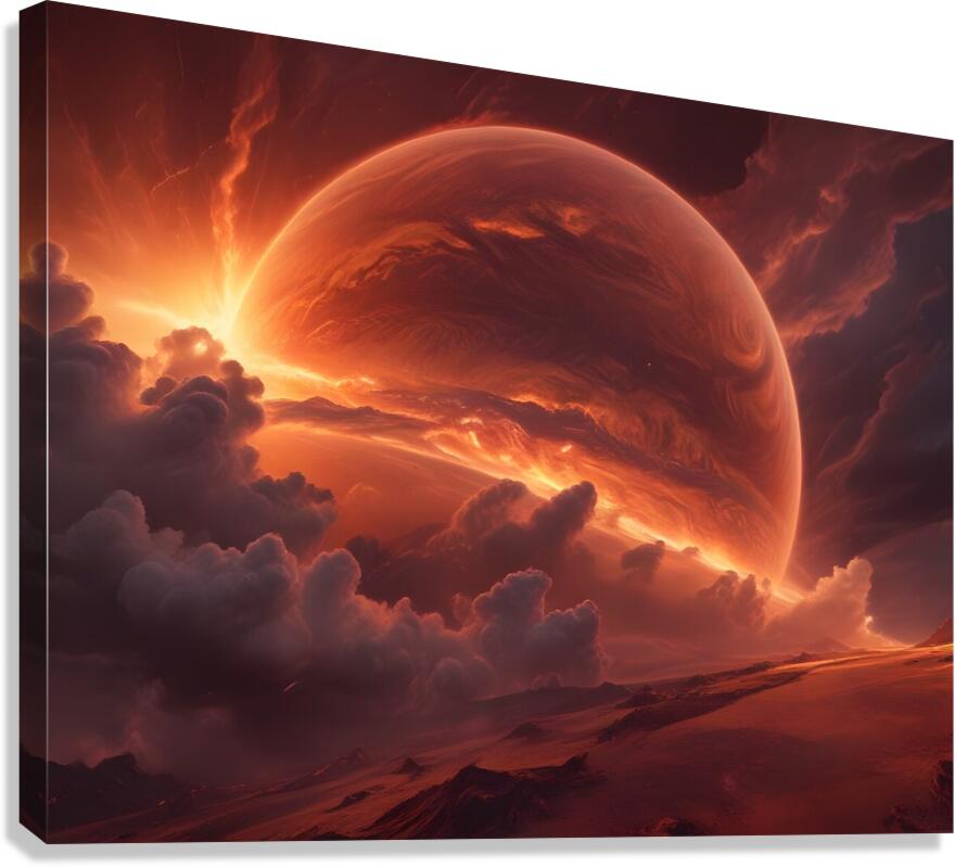Cosmic Realms 16 Canvas Print