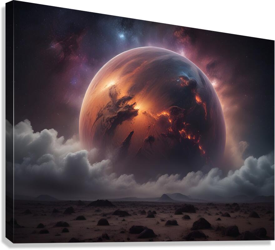 Cosmic Realms 24 Canvas Print