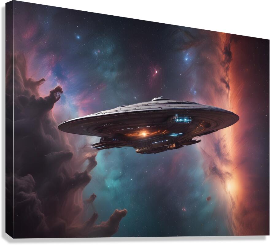 Cosmic Realms 26 Canvas Print