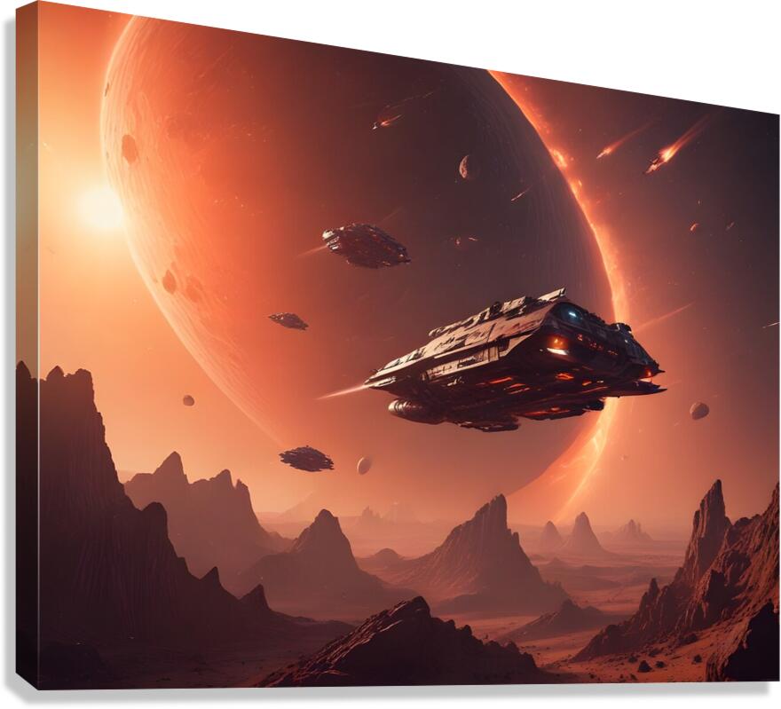 Cosmic Realms 71 Canvas Print