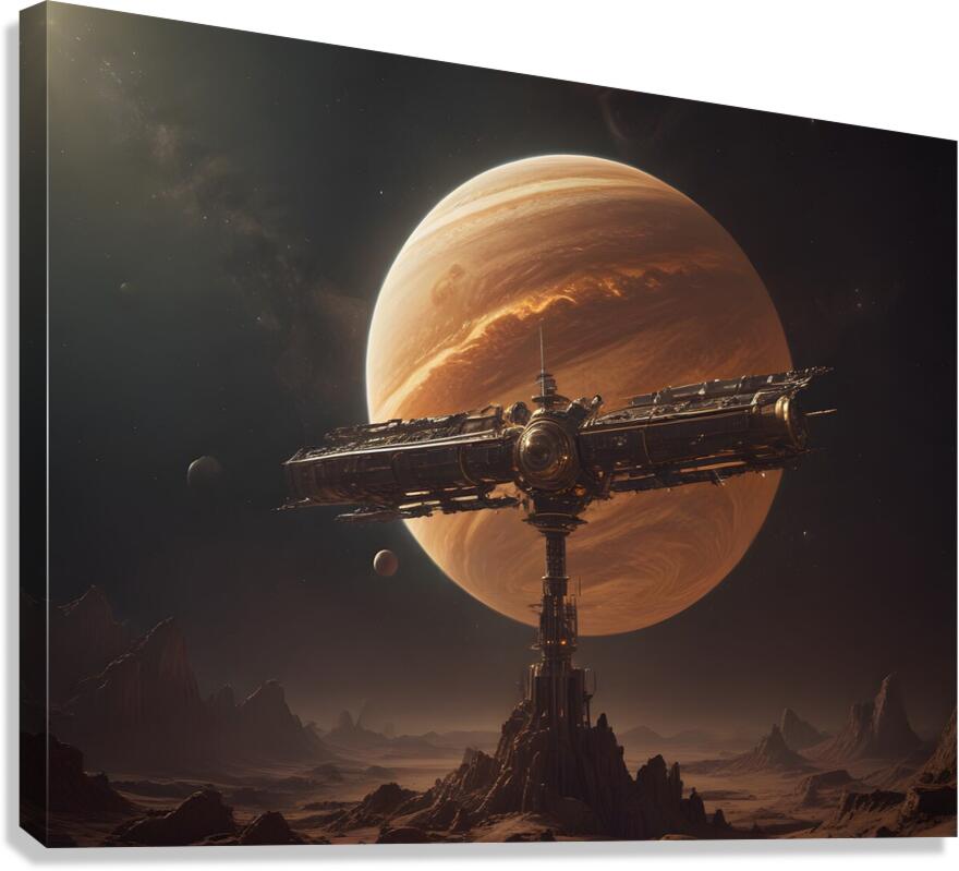 Cosmic Realms 21 Canvas Print