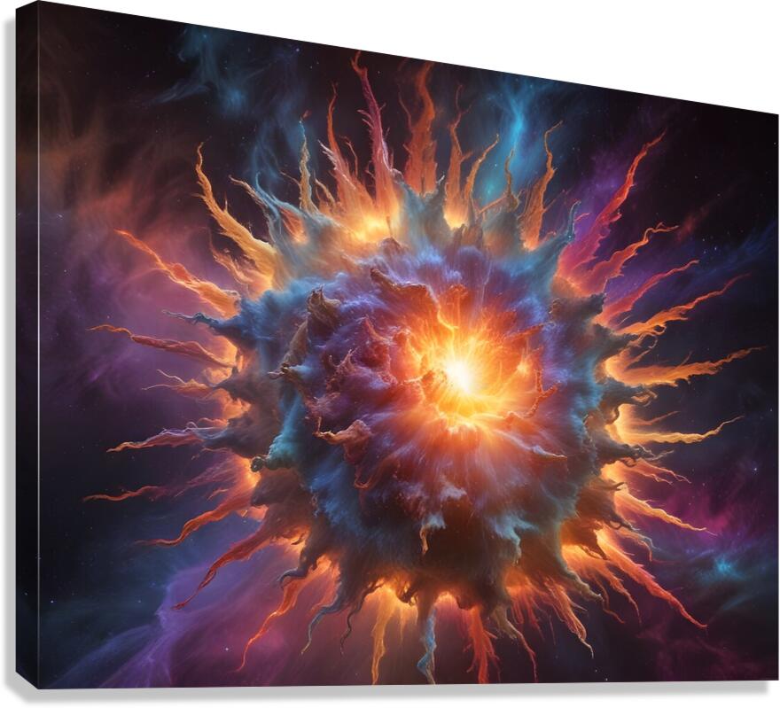 Cosmic Realms 64 Canvas Print