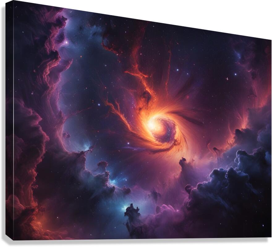 Cosmic Realms 72 Canvas Print