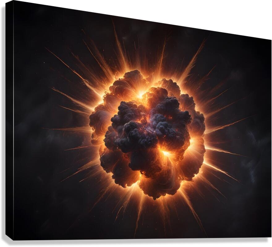 Cosmic Realms 2 Canvas Print