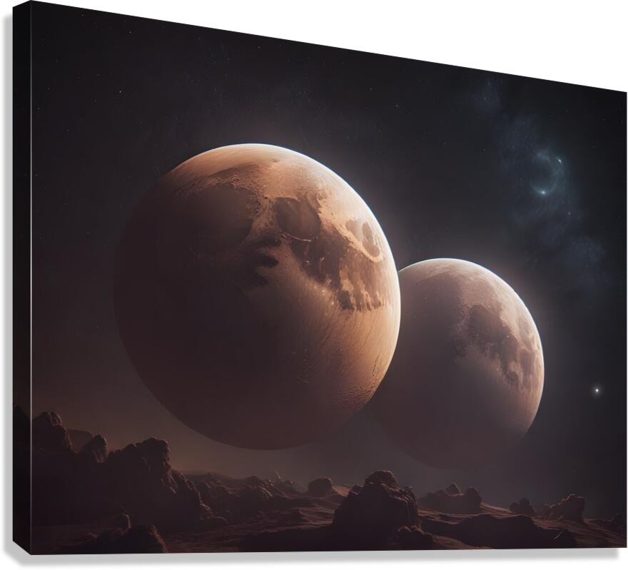 Cosmic Realms 4 Canvas Print