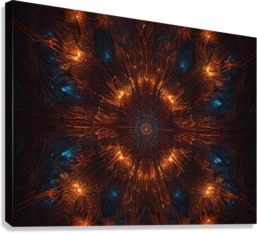 Cosmic Realms 8 Canvas Print