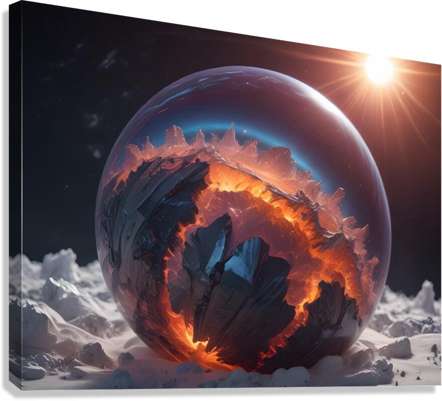 Cosmic Realms 6 Canvas Print