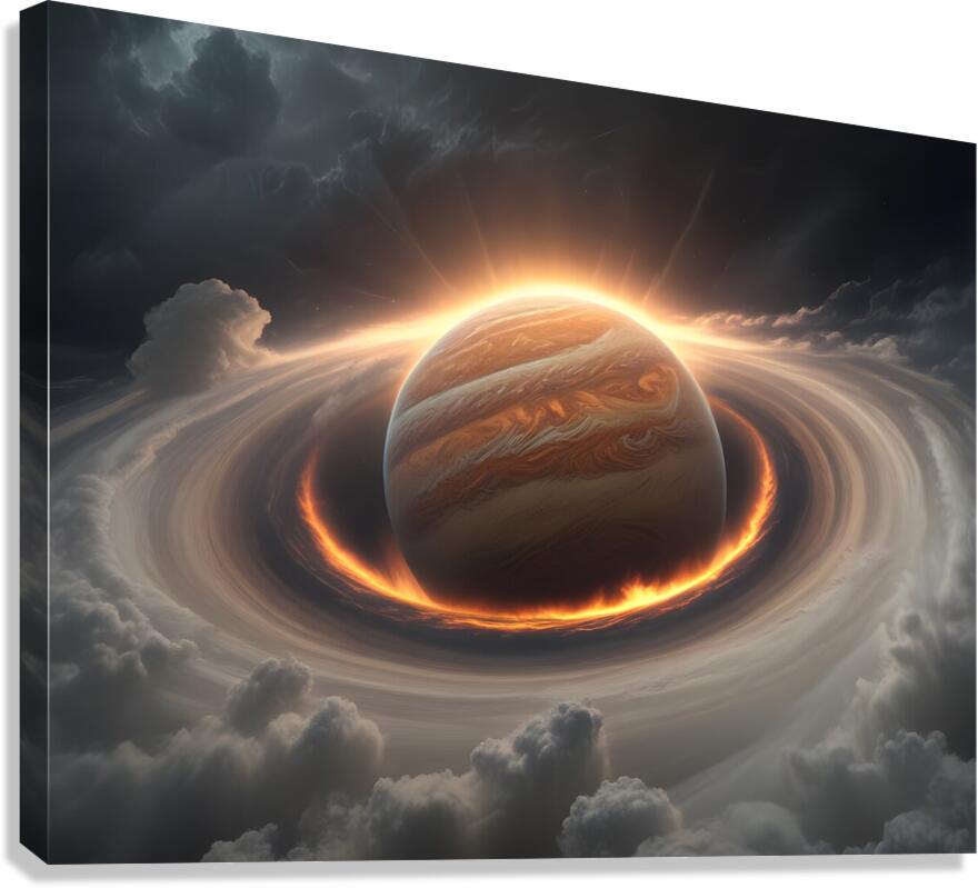 Cosmic Realms 14 Canvas Print