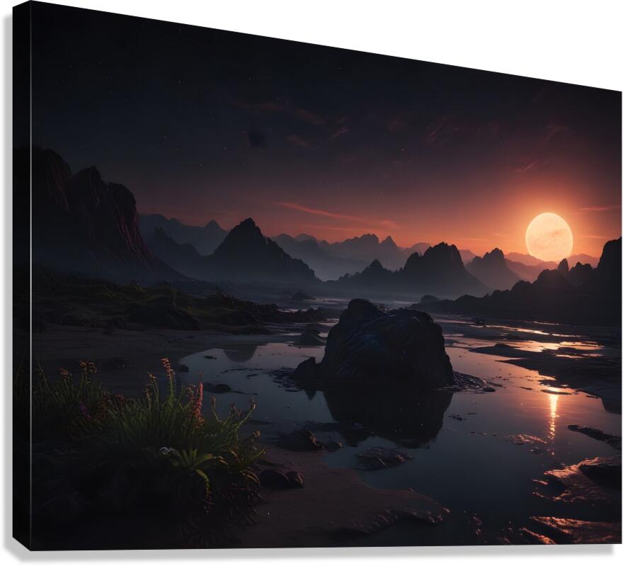 Cosmic Realms 60 Canvas Print