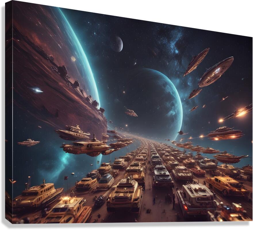 Cosmic Realms 68 Canvas Print