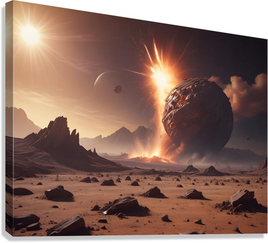 Cosmic Realms 5 Canvas Print