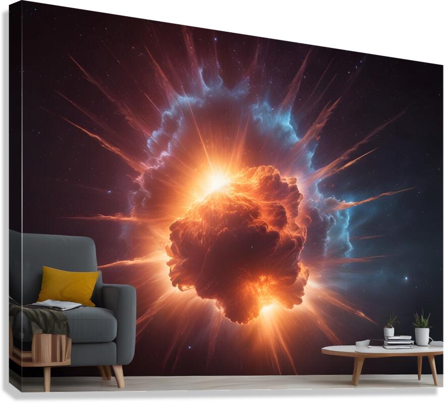 Cosmic Realms 5 Canvas Print