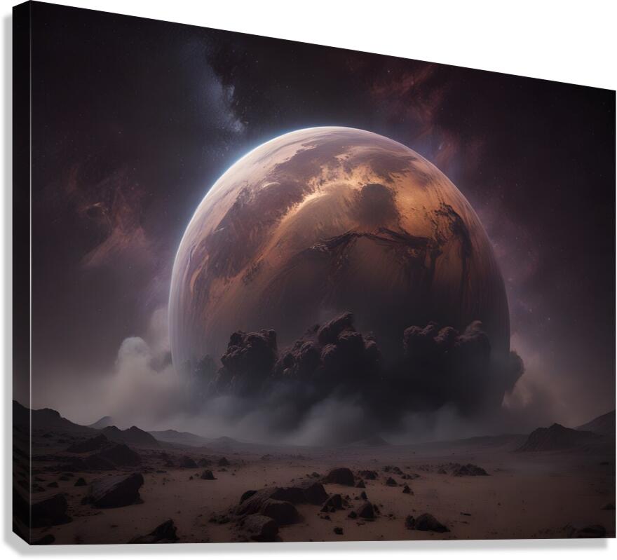 Cosmic Realms 12 Canvas Print