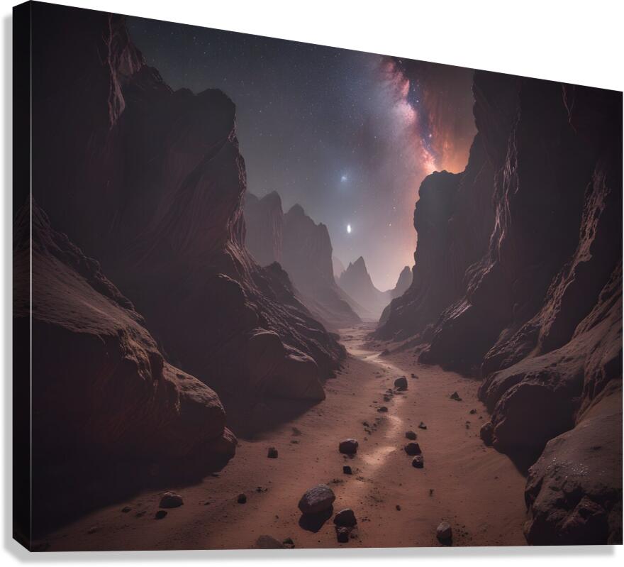 Cosmic Realms 17 Canvas Print