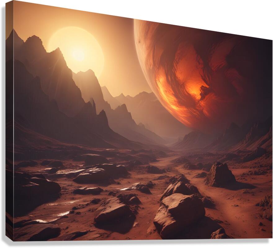 Cosmic Realms 52 Canvas Print