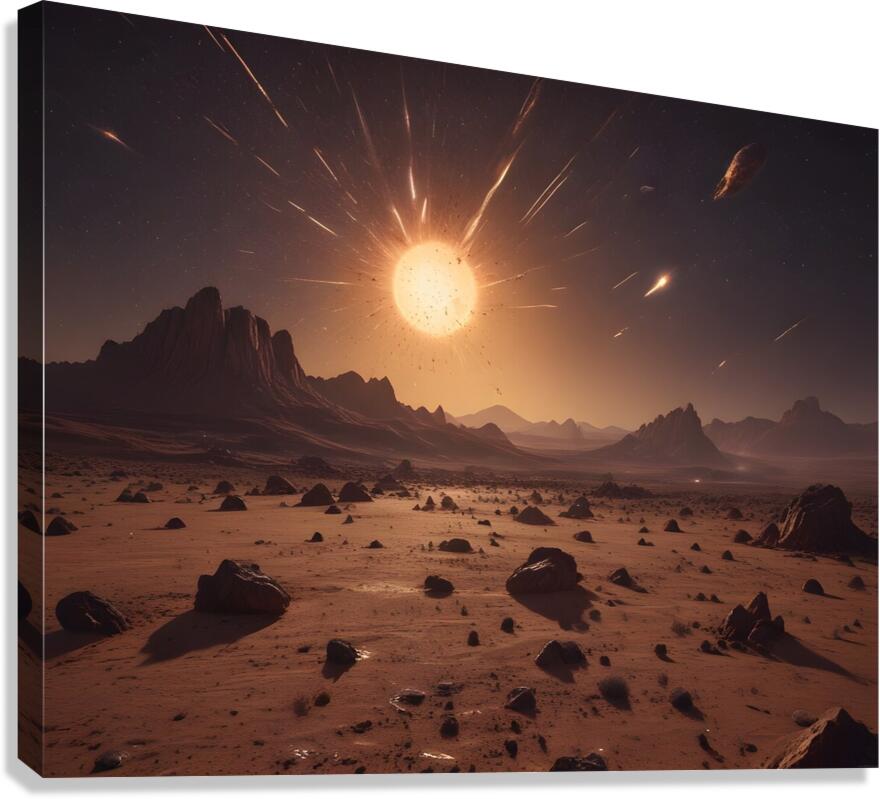 Cosmic Realms 58 Canvas Print