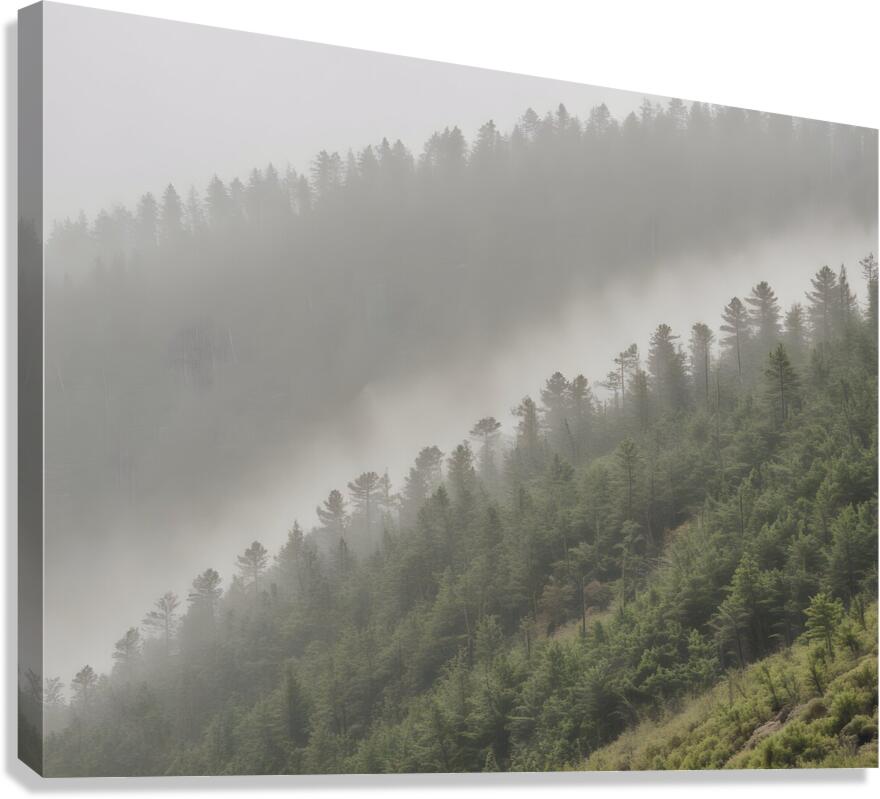 Mountain Landscape Wall Art Print 30 Canvas Print