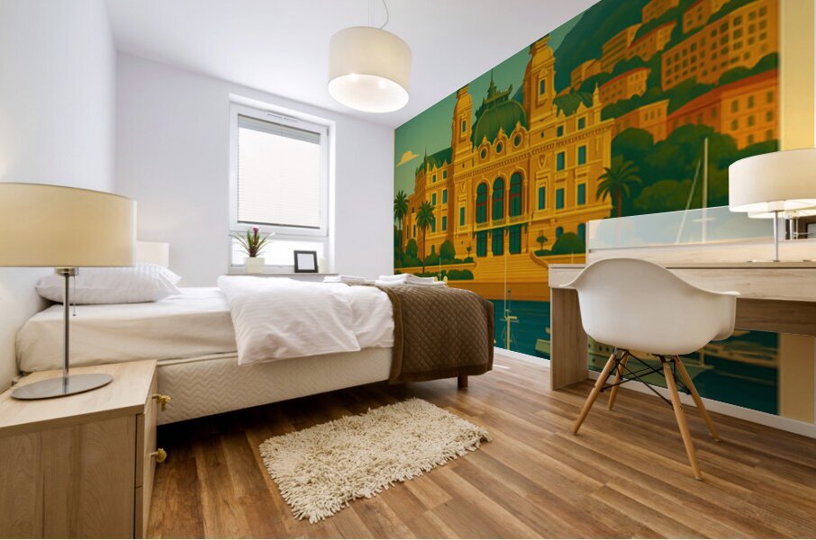 Monaco Mural print