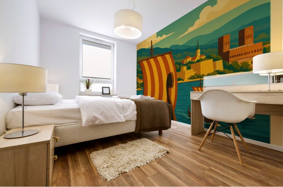 Oslo norway Mural print