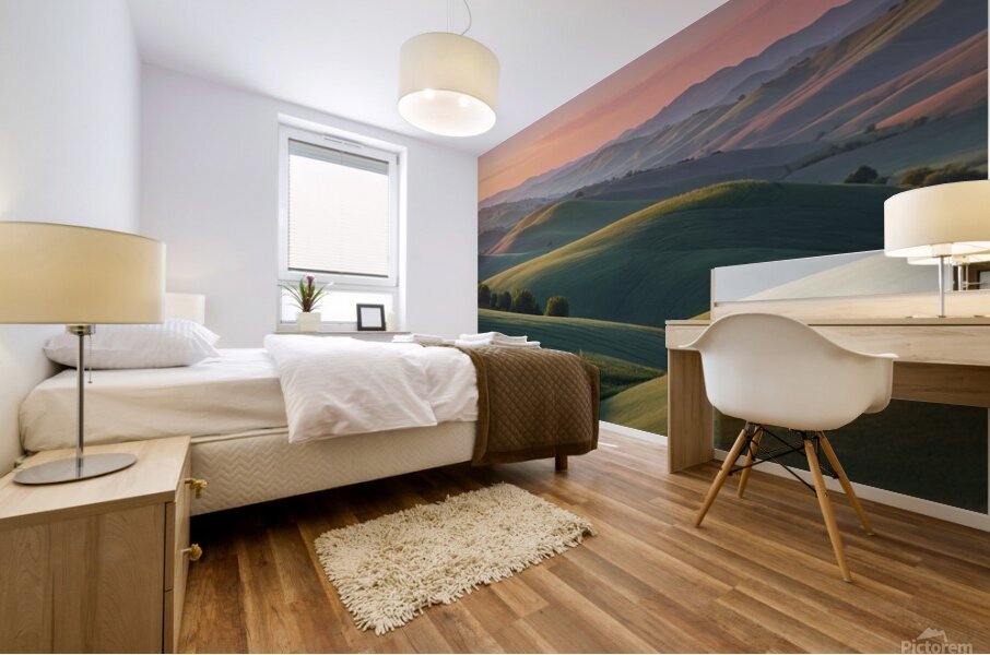 Hills landscape 13 Mural print