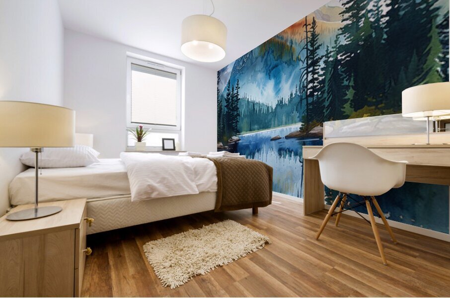 Mountain Landscapes 19 Mural print