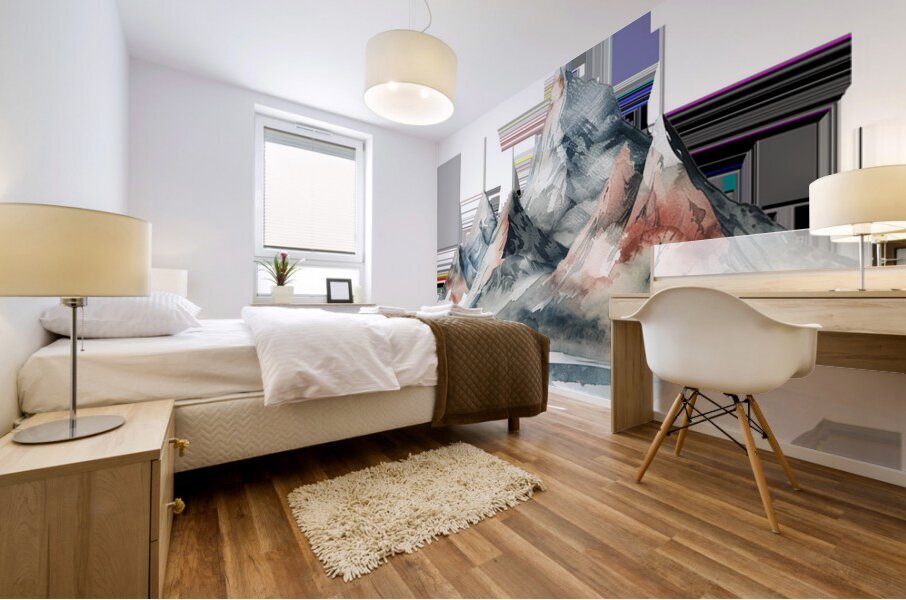 Mountain Landscapes 41 Mural print