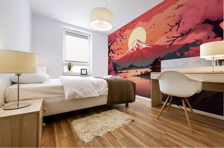 Sunset Landscape 56 Mural print