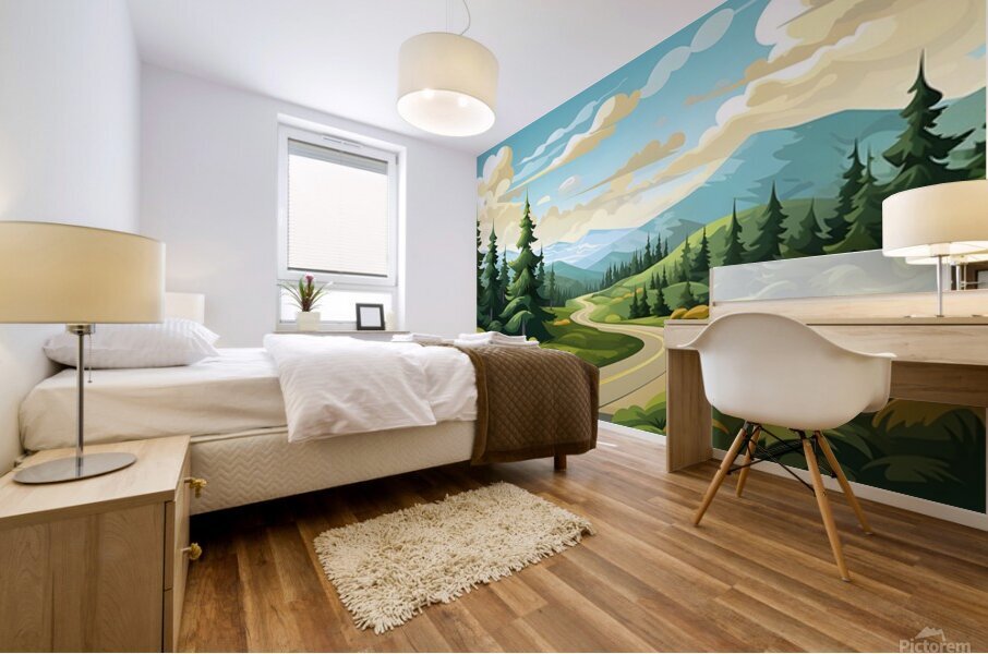 Landscape Scenery 33 Mural print