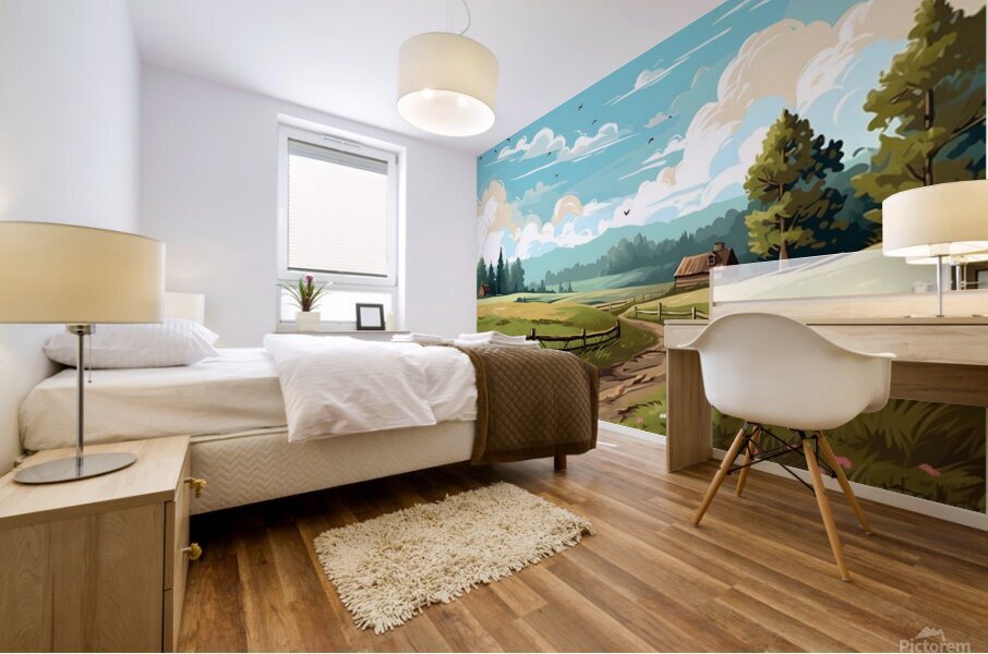 Landscape Scenery 28 Mural print