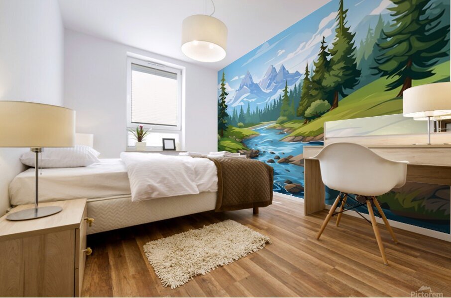 Landscape Scenery 24 Mural print