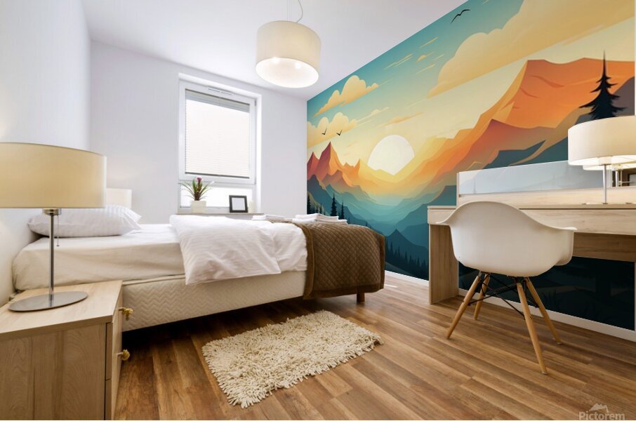 Mountain Landscape 39 Mural print
