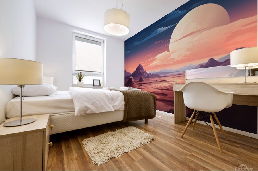 Planetscape 36 Mural print