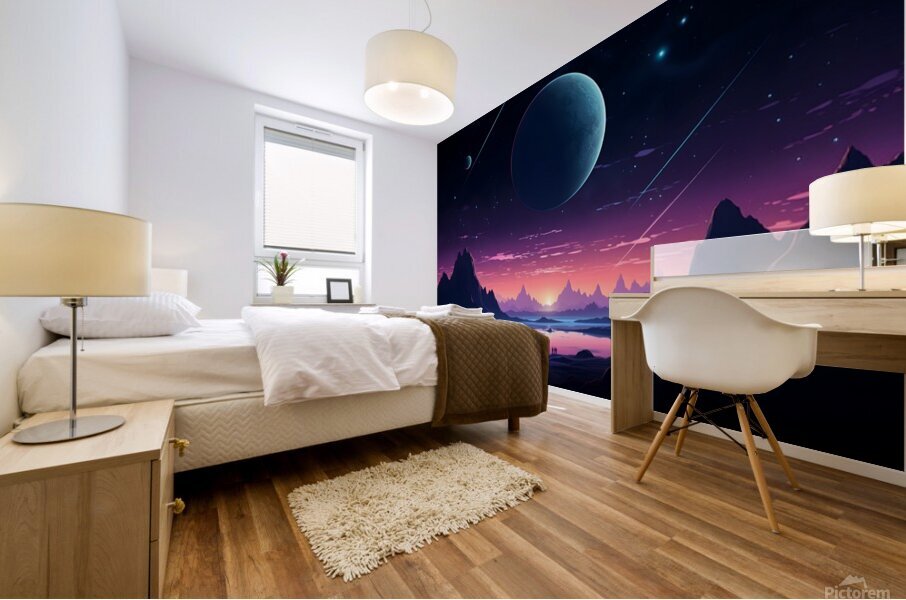 Planetscape 31 Mural print