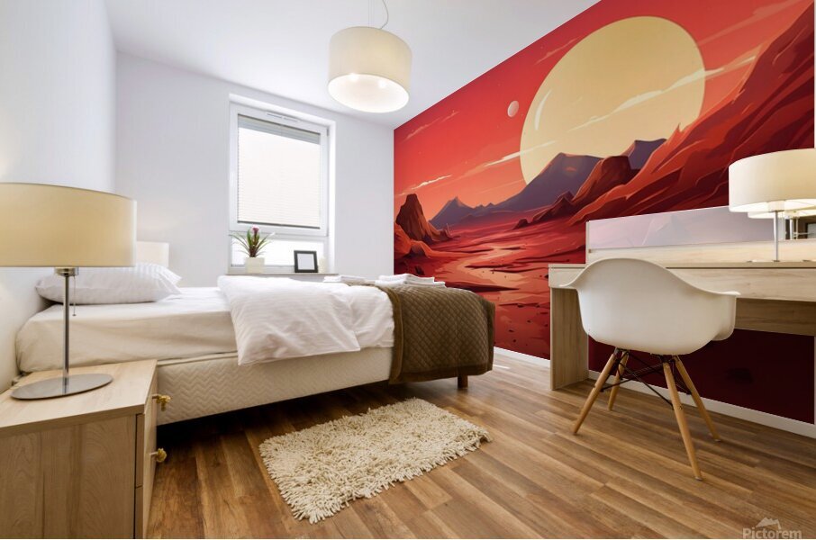 Planetscape 11 Mural print