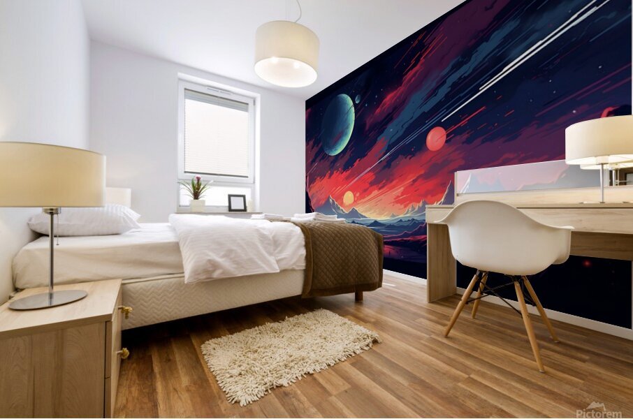 Planetscape 49 Mural print