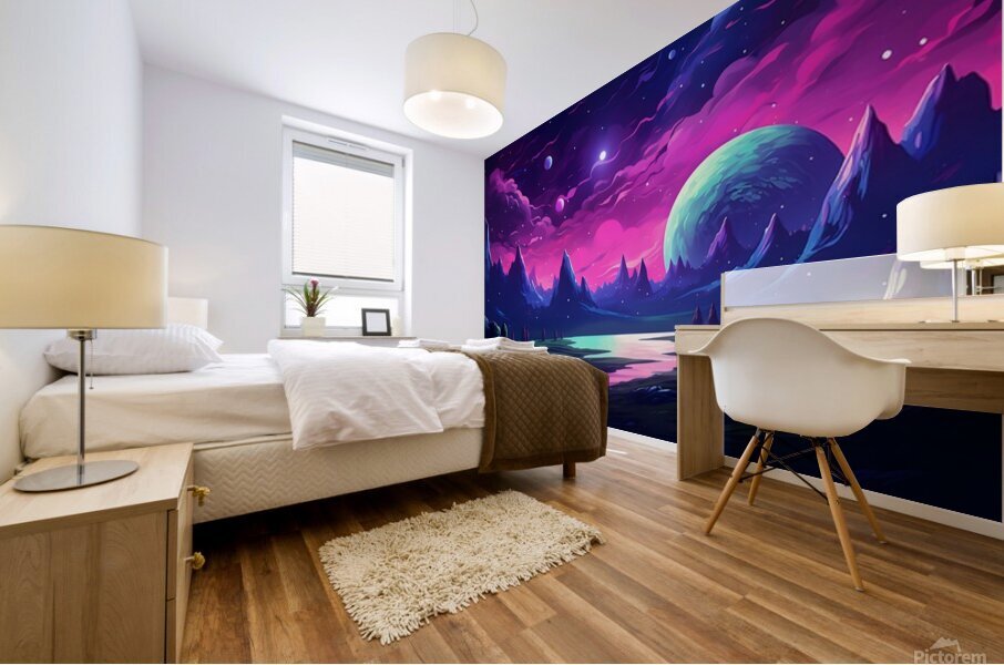 Planetscape 32 Mural print