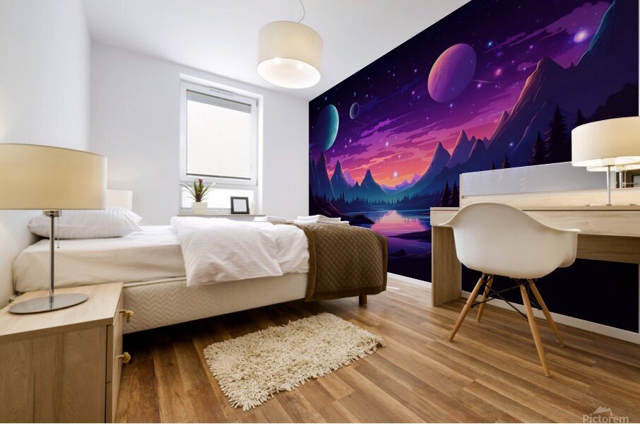 Planetscape 30 Mural print
