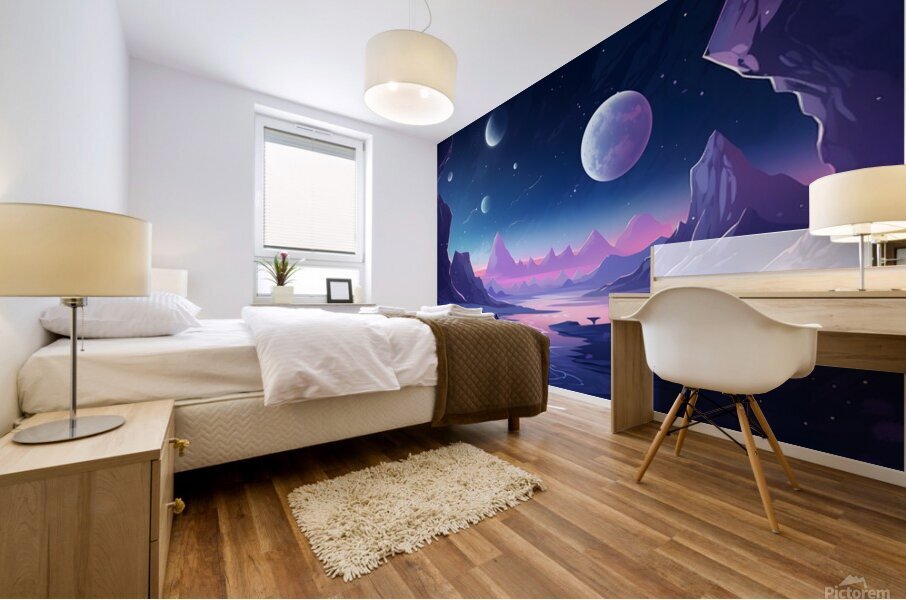 Planetscape 69 Mural print