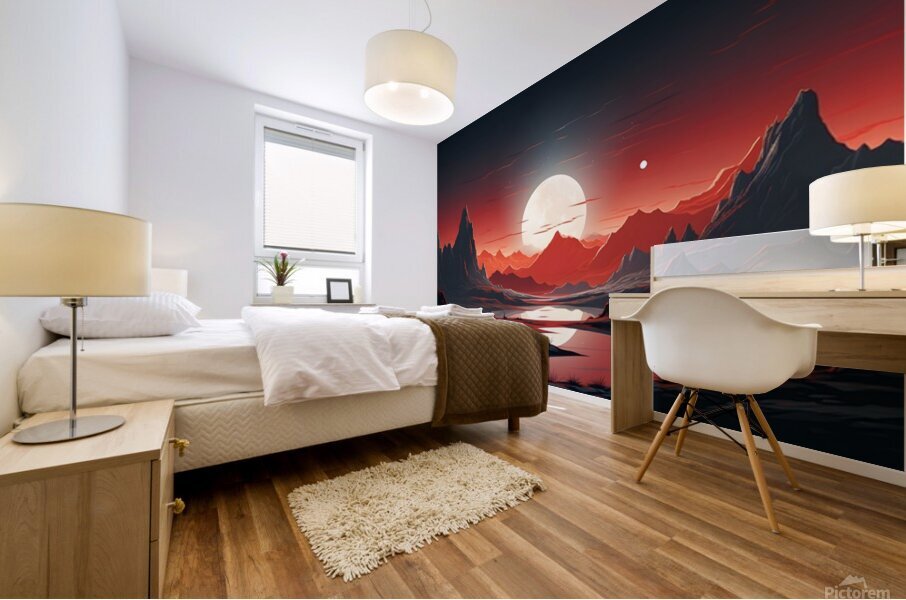 Planetscape 60 Mural print