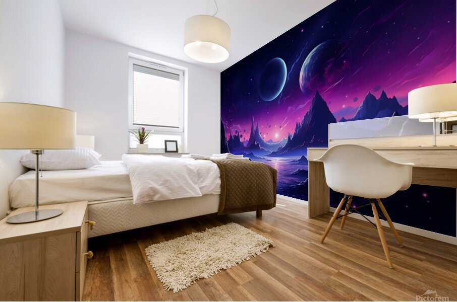Planetscape 21 Mural print