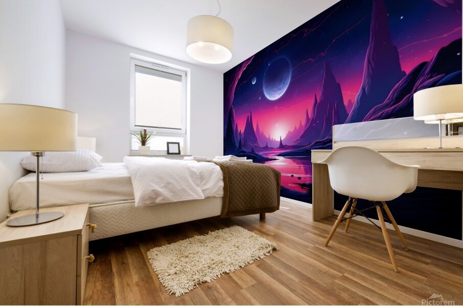 Planetscape 25 Mural print